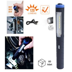 GEM PL012 KALEM TİP LED LAMBA 120 LÜMEN