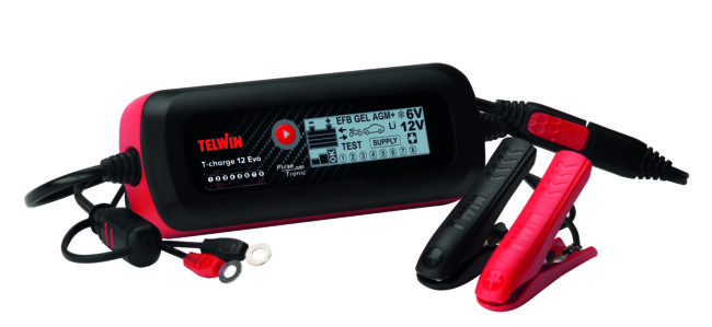 TELWİN AKÜ ŞARJ CİHAZI 6/12V-4 AMPER-EVO