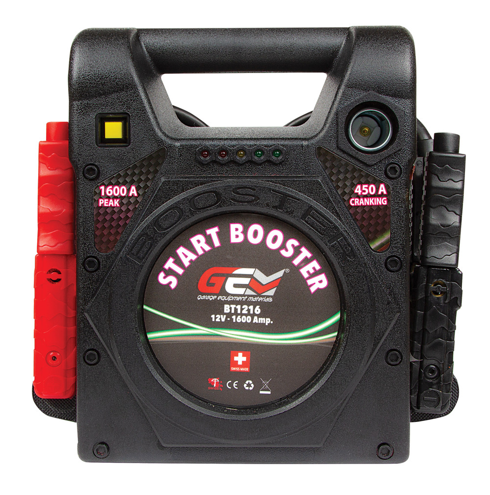 GEM BT 1216 PRO.AKÜ TAKVİYE CİHAZI 12 VOLT-1600 AMPER